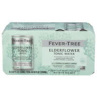 FEVER-TREE Elderflower Tonic 3X8X150ML - 5.07 Fluid Ounce - 8 Count