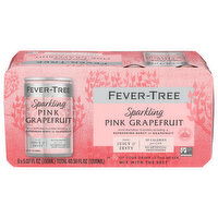 FEVER-TREE Sparkling Pink Grapefruit 3X8X150ML - 5.07 Fluid Ounce - 8 Count