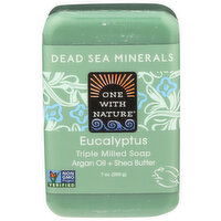 One With Nature Dead Sea Bar Soap Eucalyptus - 7 Ounce