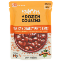A Dozen Cousins Medium Mexican Cowboy Pinto Beans - 10 Ounce