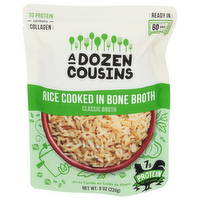 A Dozen Cousins Classic Bone Broth Rice - 8 Ounce
