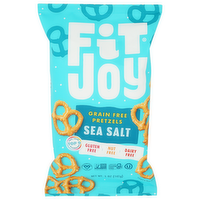 Fitjoy Sea Salt Salty Snack , Vegan Grain Free Pretzel Twists - 5 Ounce