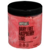 Righteous Dairy Free Sorbetto Raspberry Lime - 19 Fluid Ounce
