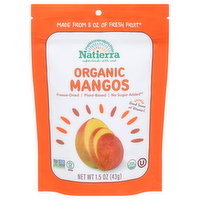 Natierra Mangos Freeze Dried Organic Freeze-Dried - 1.5 Ounce