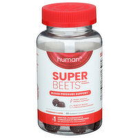 Humann Strawberry Superbeets Heart Gummies - 60 Count