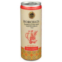 Golden Nest Traditional Rice Drink Horchata Strawberry - 11 Fluid Ounce