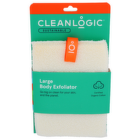 CLEAN LOGIC Cleanlogic Sustainable Large Body Exfoliator - 1 Count