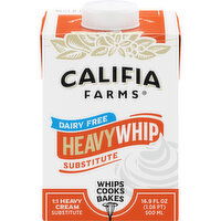 Califia Farms Original Heavy Whip Dairy Free Cream Substitute - 16.9 Fluid Ounce