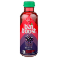 Bai Boost Flavored Caffeinated Antioxidant Water Beverage With Vitamin c Buka Black Raspberry - 18 Fluid Ounce - 1 Count