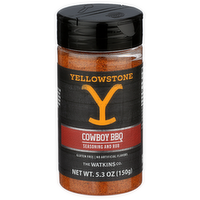 YELLOWSTONE BBQ Cowboy Seasoning And Rub - 5.3 Ounce