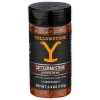 YELLOWSTONE Steak Cattleman Seasoning And Rub - 5.4 Ounce