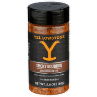 YELLOWSTONE Bourbon Smoky Seasoning And Rub - 5.6 Ounce