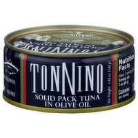 Tonnino In Olive Oil Solid Pack Tuna - 4.94 Ounce