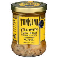 Tonnino With Lemon & Peppers In Olive Oil Fad Free Tuna Fillets - 6.7 Ounce