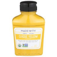 MADE-WITH Mustard Classic Yellow - 9 Ounce