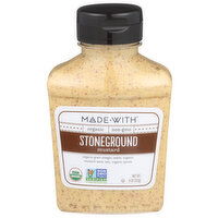 MADE-WITH Mustard Stoneground - 9 Ounce