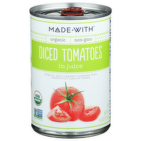 MadeWith Diced Tomatoes In Juice - 14.5 Ounce