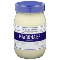 MadeWith Classic Organic Mayonnaise - 16 Fluid Ounce