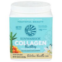 Sunwarrior Vanilla Powder Collagen Builder Tahitan Tahitian - 17.6 Ounce