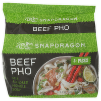 Snapdragon Noodle Pho Beef 4PK - 2.1 Ounce - 4 Count