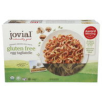Jovial Traditional Egg Pasta Gluten Free 100% Organic Brwnrce Tagliatelle - 9 Ounce