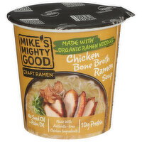 MIKE's Mighty Good Chicken Ramen Bone Broth With Organic Noodles - 2.01 Ounce
