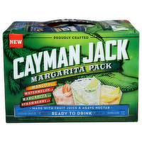 Cayman Jack Mango Watermelon Margarita Strawberry Pack - 12 Fluid Ounce