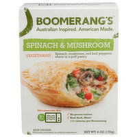 Boomerang's Aussie Pie Spinach & Mushroom - 6 Ounce