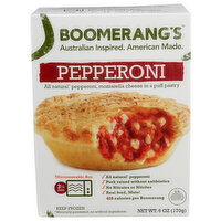 Boomerang's Aussie Pie Pepperoni - 6 Ounce