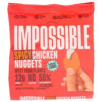 IMPOSSIBLE FOODS Spicy Chicken Nuggets Made From Plants, Frozen, Fully Cooked - 13.5 Ounce