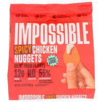 Impossible Foods Spicy Chicken Nuggets Made From Plants, Spicy, Frozen, Fully Cooked - 13.5 Ounce