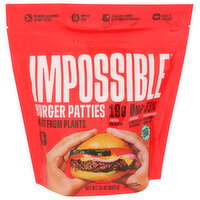 Impossible Plant Based Burger Patties - 4 Ounce - 6 Count
