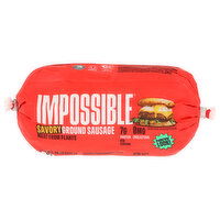 Impossible Sausage Made From Plants, Savory - 14 Ounce