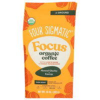 Four Sigmatic Focus Organic Mushroom Coffee - 10 Ounce