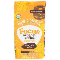 Four Sigmatic Coffee Whole Bean Focus Org - 10 Ounce