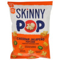 SkinnyPop Cheddar Jalapeno Popcorn - 4.4 Ounce