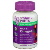 Smartypants Vitamins Count 60 Organic Toddler Complete - 60 Count
