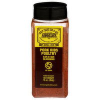 ANGELO's Seasoning Pork Ribs Poultry Bar-B-Que - 16 Ounce - 1 Count
