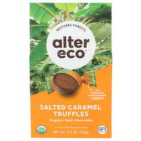 Alter Eco Salted Caramel Organic Dark Chocolate Truffles - 0.42 Ounce - 10 Count
