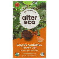 Alter Eco Chocolate Salted Caramel Truffles Box - 10 Each