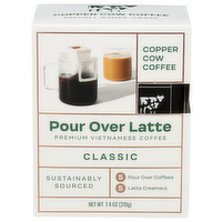 Copper Cow Coffee Pour Over Set - 0.4 Ounce - 5 Count