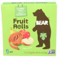 Bear Yoyos Fruit Rolls Apple Multipack - 0.7 Ounce - 5 Count