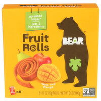 BEAR YOYOS Fruit Rolls Mango Multipack - 0.7 Ounce - 5 Count