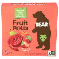 BEAR Fruit Rolls Strawberry Multipack - 0.7 Ounce - 5 Count