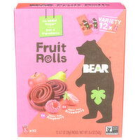 Bear Strawberry Raspberry Fruit And Veggie Roll Rolls Variety Pack - 0.7 Ounce - 12 Count