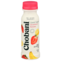 Chobani Strawberry Banana Low-Fat Greek Yogurt Drink - 7 Fluid Ounce