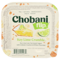 Chobani Key Lime Flip Low-Fat Crumble Mix In Greek Yogurt - 4.5 Ounce
