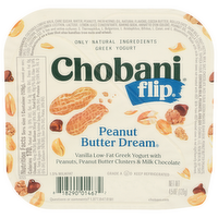 Chobani Peanut Butter Flip Low-Fat Greek Yogurt Dream - 4.5 Ounce