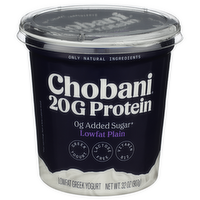 Chobani Plain Multi Serve - 32 Ounce