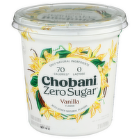 Chobani Vanilla Zero Sugar Yogurt - 32 Ounce